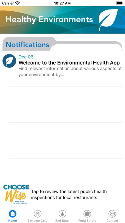 Healthy Environments