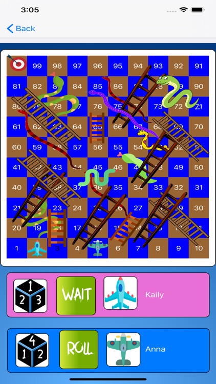 Snake&Ladder-2Players