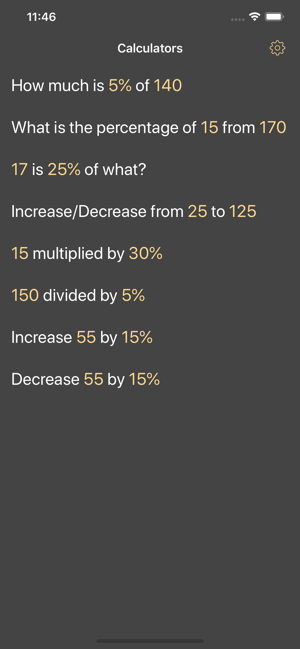 Percentage Calculator Percent