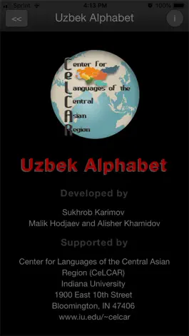 Game screenshot Uzbek Alphabet mod apk