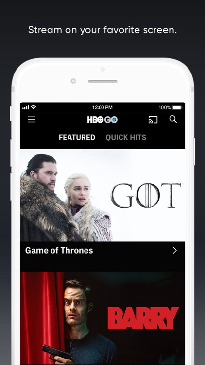 HBO GO: Stream with TV Package