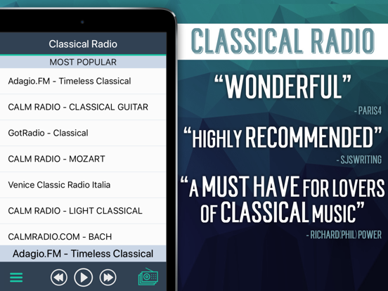 Classical Radio+ screenshot