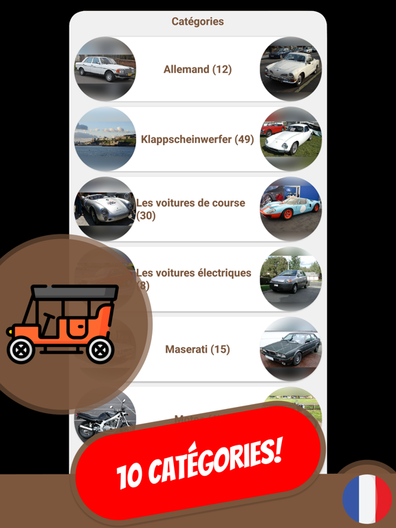 Screenshot #6 pour VOITURE CLASSIQUE Quiz