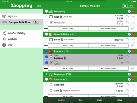Shopping (Grocery List) - náhled