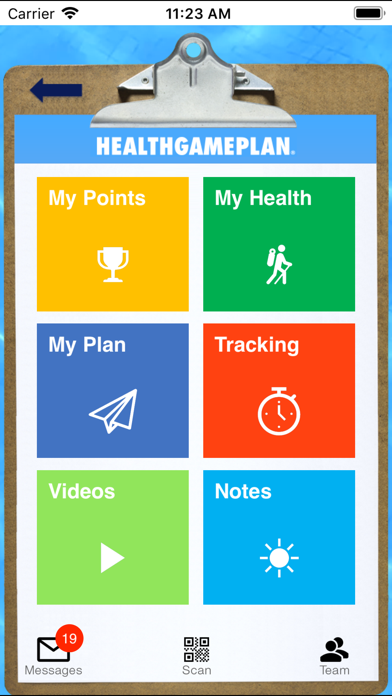 HealthGamePlan screenshot 2