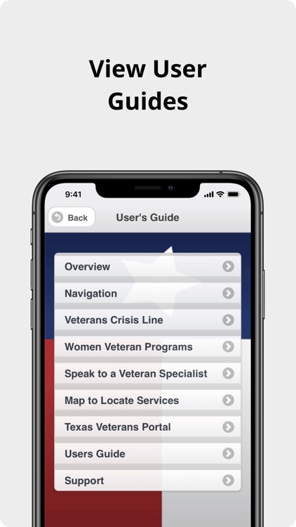 Texas Veterans Mobile App