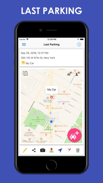 ParKing P - Find My Parked Car