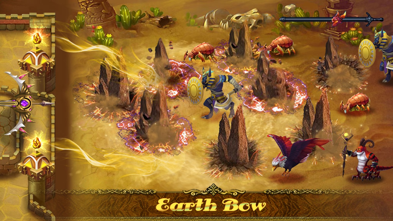 Defender III iOS Mod IPA screenshot 4 - iOS game interface