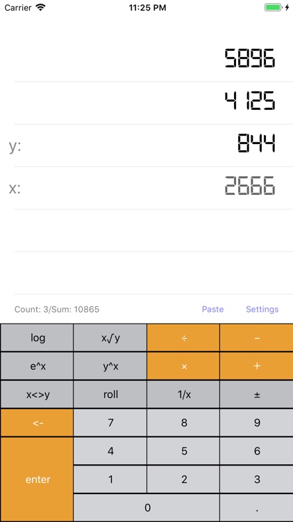 RPN Calculator DeepStack