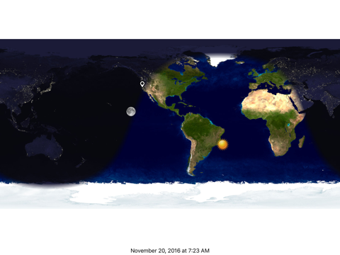 Day & Night Map - náhled