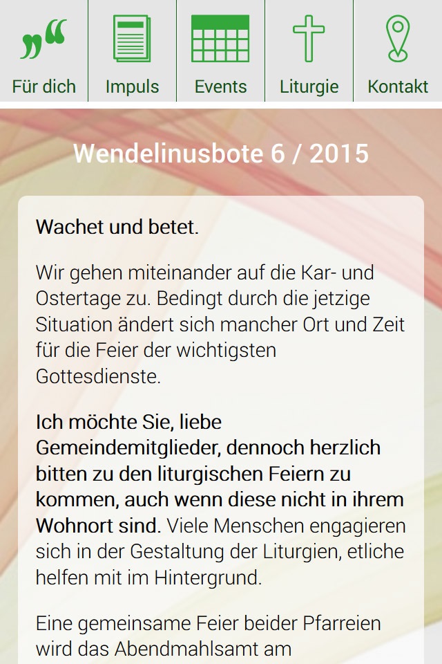 Wendelinusbote screenshot 3