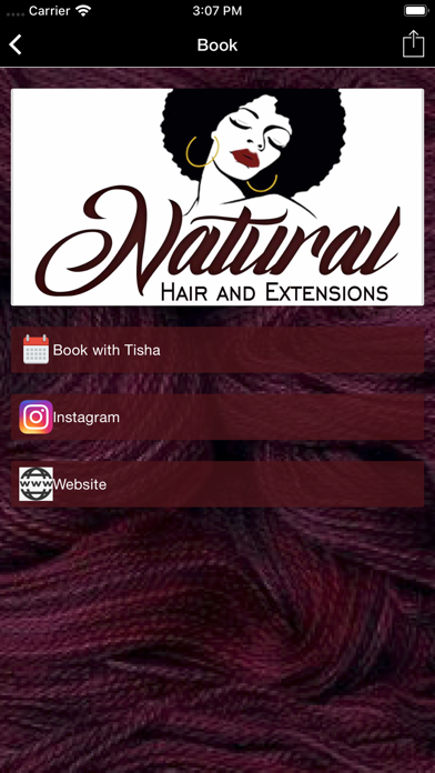 Natural Hair and Extensions screenshot 2
