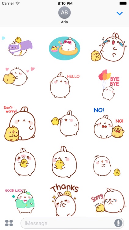 Animated Molang And Piu Piu by Vu Quoc Hung