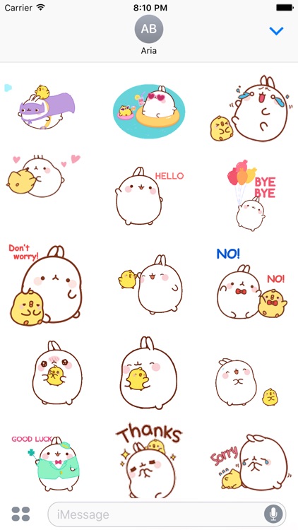 Animated Molang And Piu Piu