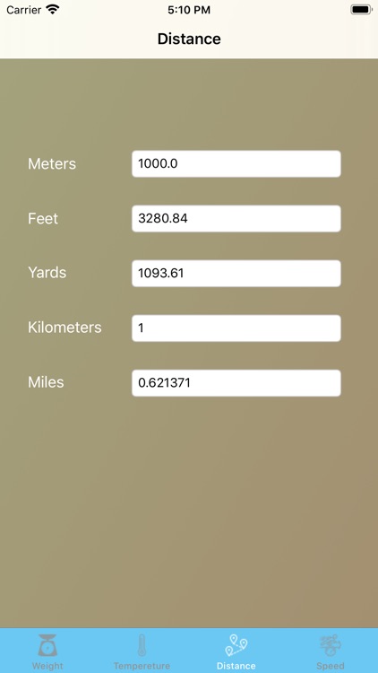 Sixteen Unit Converter