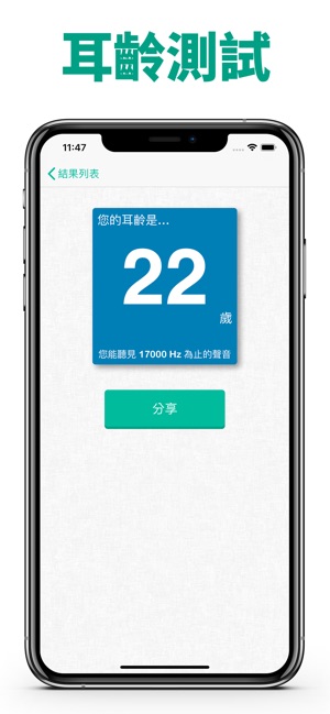 聽力檢查 ＆ 耳齡測試(圖3)-速報App
