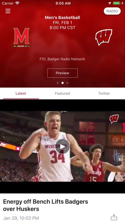 Badger Gameday