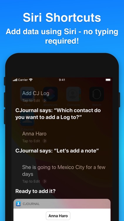 Contacts Journal CRM screenshot-8