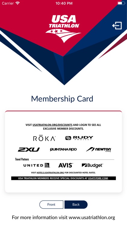 USAT Membership Card screenshot-4