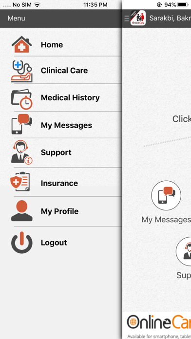 OnlineCare UrgentCare screenshot 2