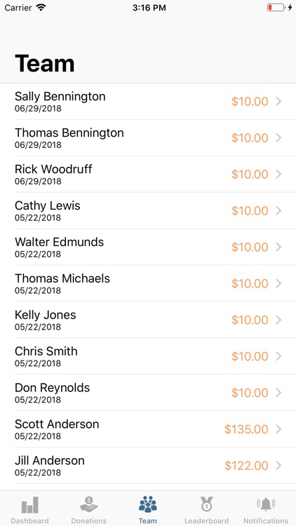 Stride Team Snapshot screenshot-3