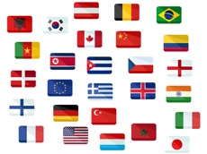 Activities of Flags Pack Stickers