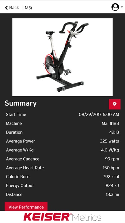 Keiser Metrics