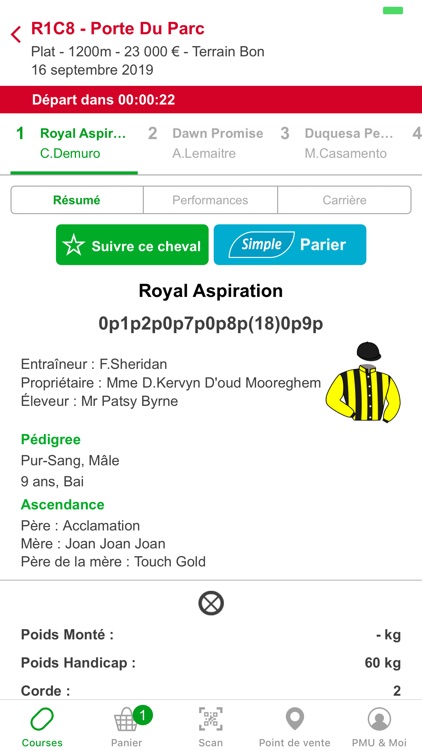 MyPMU – Infos hippiques