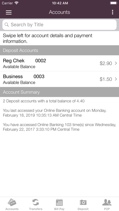 How to cancel & delete Community Bank's CB2GO from iphone & ipad 3