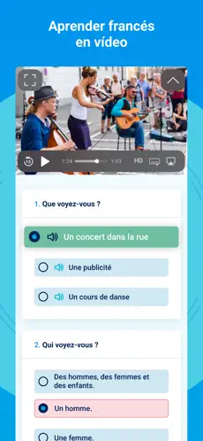 Captura 1 TV5MONDE: aprender francés iphone