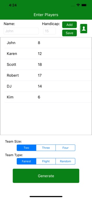 Golf Team Generator(圖3)-速報App