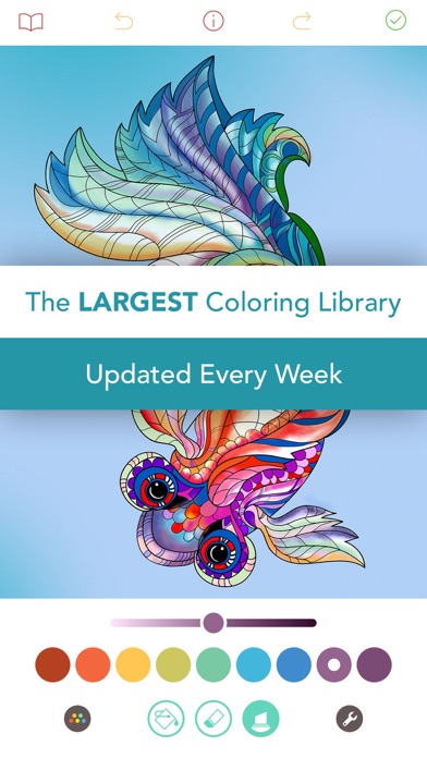 Pigment - The only true coloring book experience for adults Screenshot 3