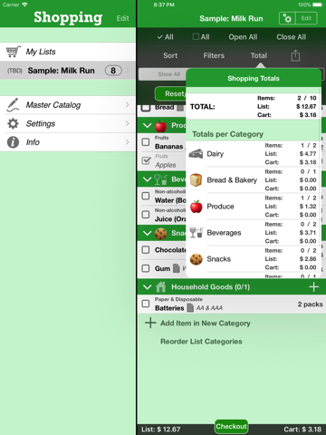 Shopping (Grocery List) - náhled