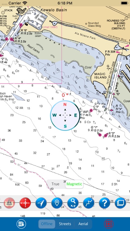 Oahu (Hawaii) – Marine GPS Map screenshot-3