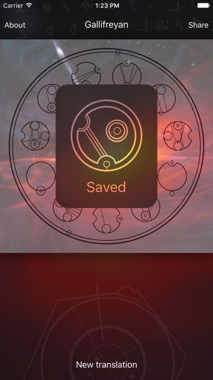 Gallifreyan Translator screenshot-4