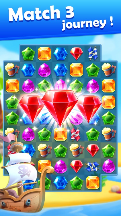 Jewel Pirate - Matching Games screenshot-0