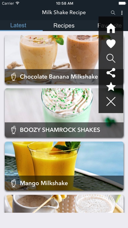 Milk Shake Recipes - Homemade