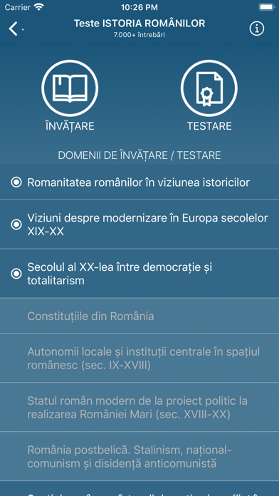 How to cancel & delete Admitere10 - teste grilă: Istorie, Biologie, Română și Engleză from iphone & ipad 3