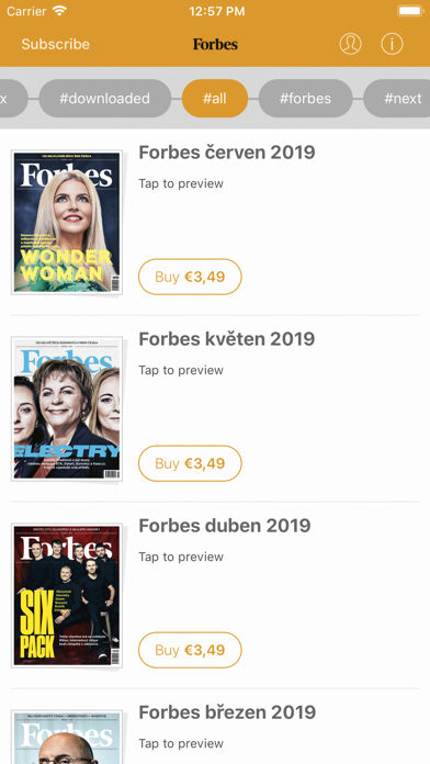 How to cancel & delete Forbes Česko from iphone & ipad 1