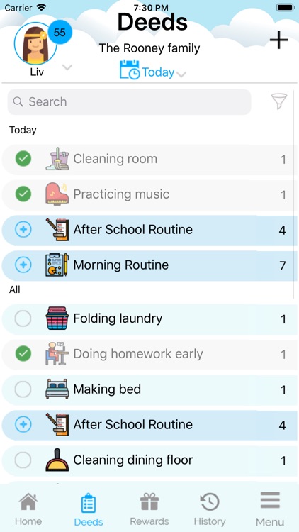 KarmicCircles: Chores, Rewards