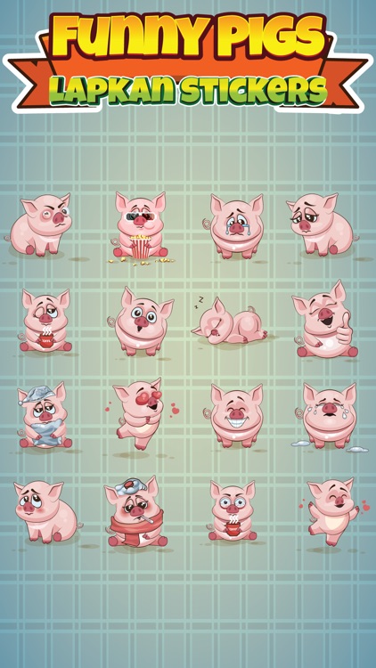 Sticker me: Funny Pig