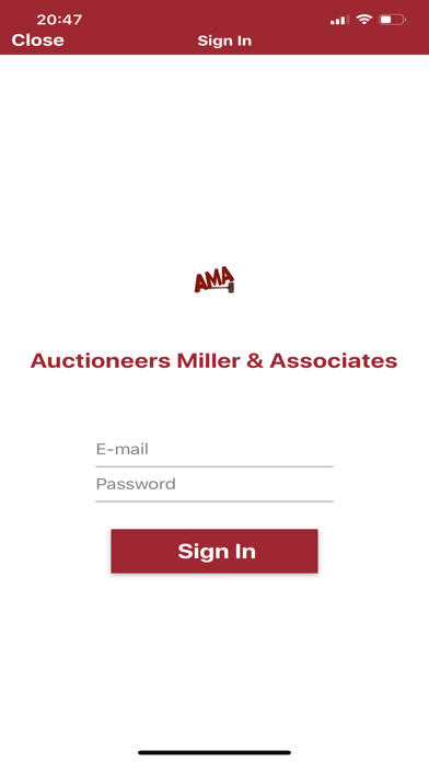 How to cancel & delete Auctioneers M&A Live from iphone & ipad 1