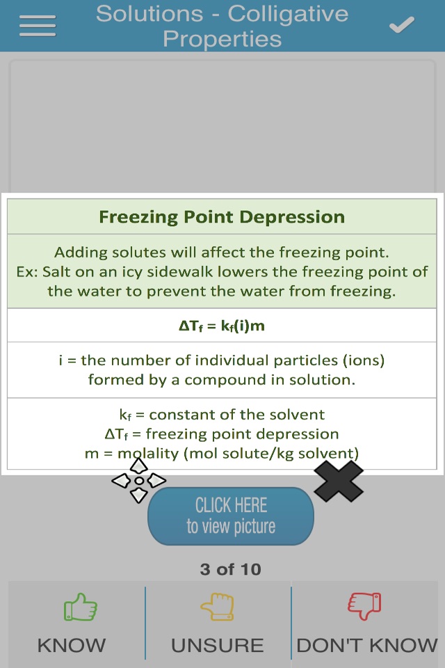 OAT General Chem Cram Cards screenshot 2