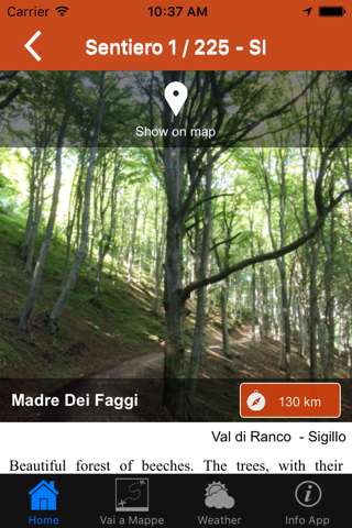 Monte Cucco Trekking screenshot 4