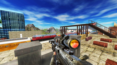 New Sniper 3d - Train Shooting screenshot 2