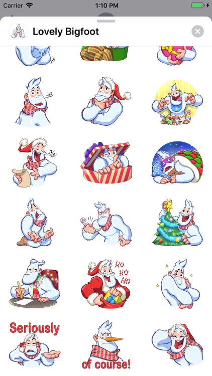 Lovely Bigfoot Sticker Pack