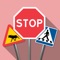 Learn all of Sweden's traffic signs with the help of fun and effective games