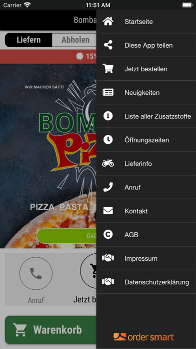 Bomba's Pizza screenshot 2