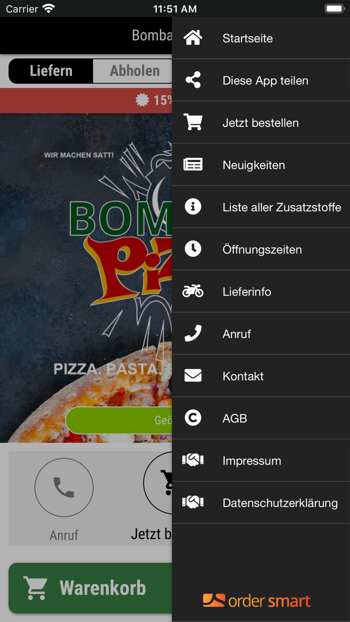Bombas Pizza