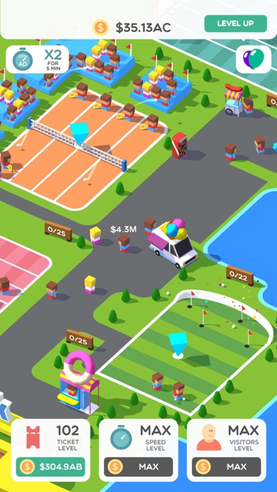 Idle Sport Park Tycoon screenshot 2
